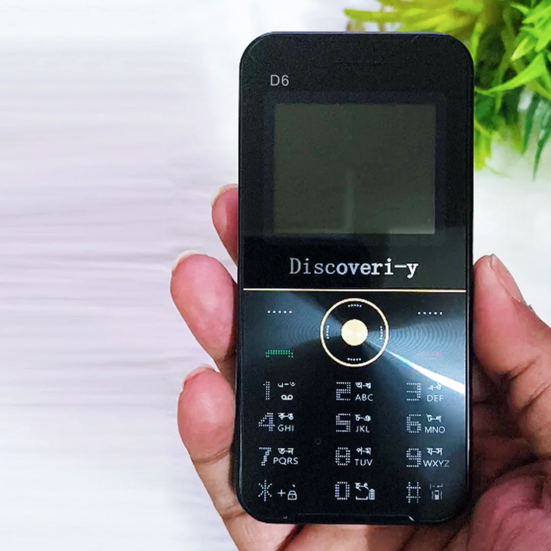 Discoveri-Y D6 Dual Sim Button Phone